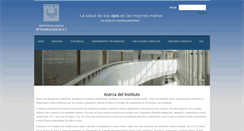 Desktop Screenshot of institutodecienciasoftalmologicas.com